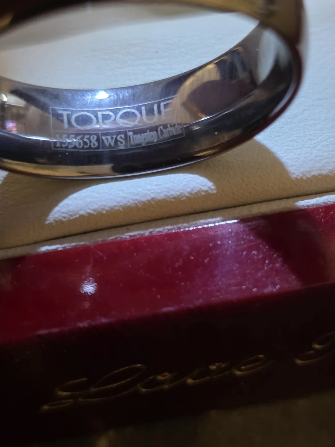 Torque Tungsten Carbide Ring - Size 11 - photo 3