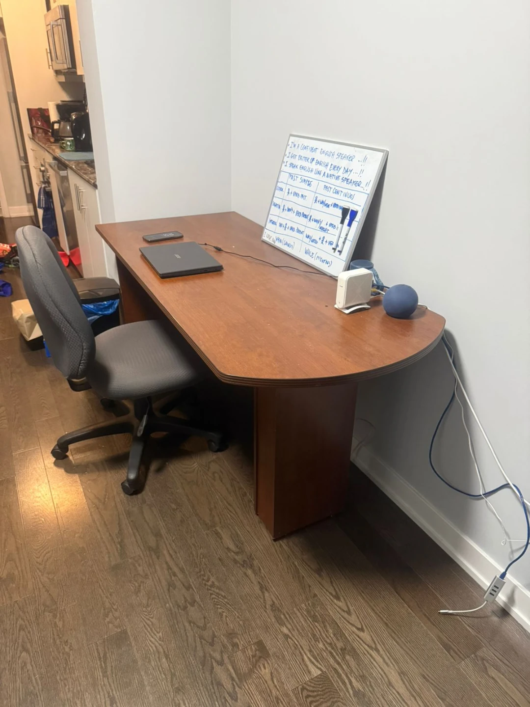 Wooden Desk - photo 3