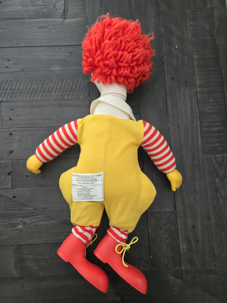 Vintage McDonald's Ronald McDonald Doll - photo 2