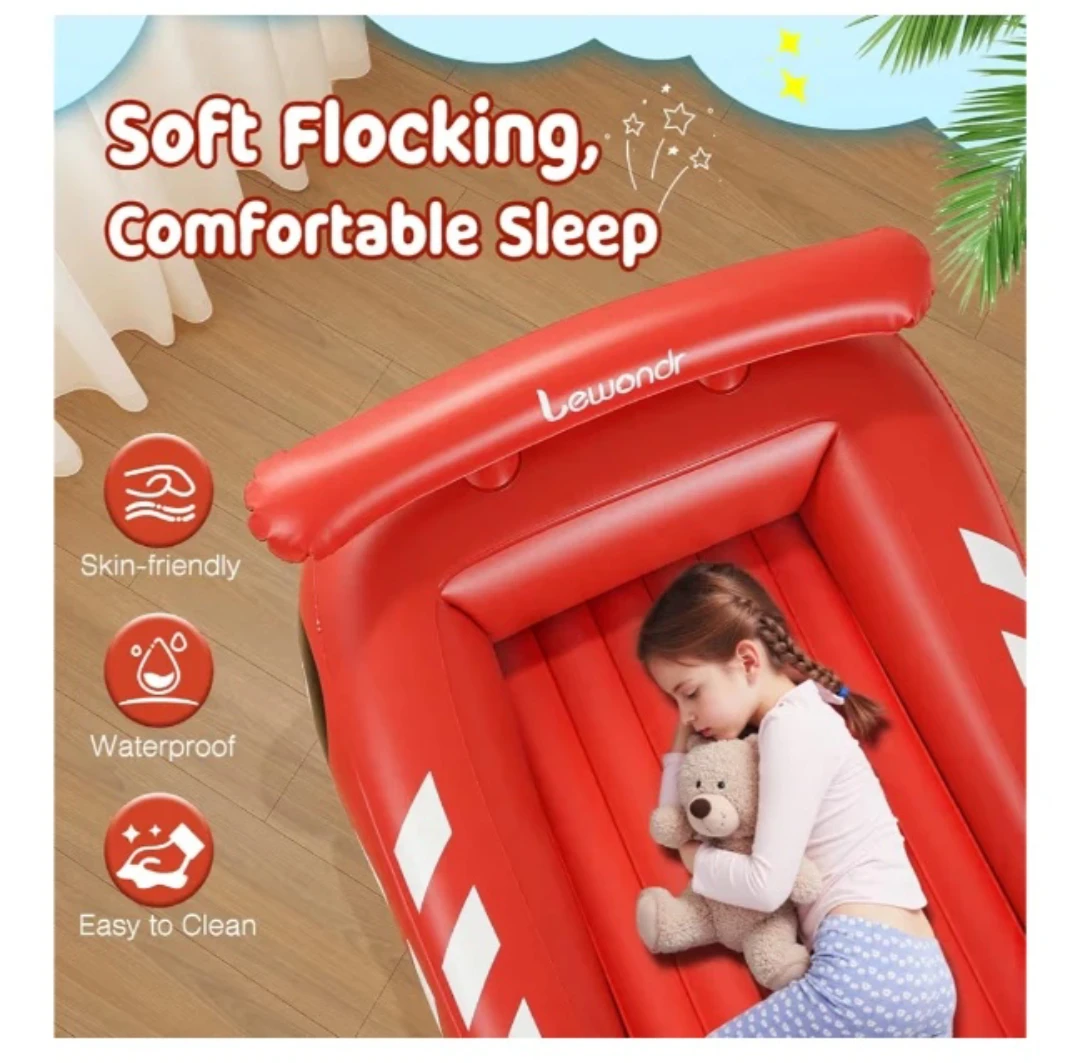 Lewondr Cool Racecar Inflatable Bed - photo 2