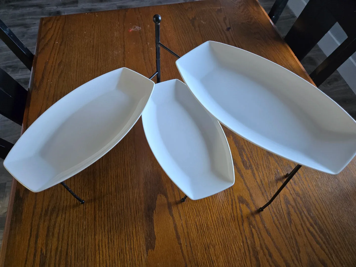 3-Tier Serving Platter Stand