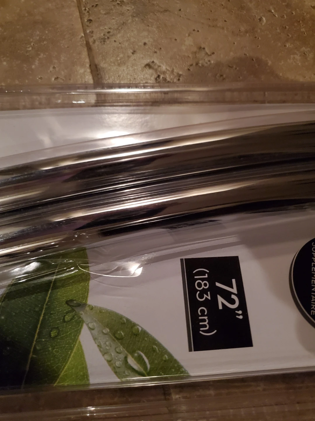 Moda Curved Shower Rod - 72" - photo 3