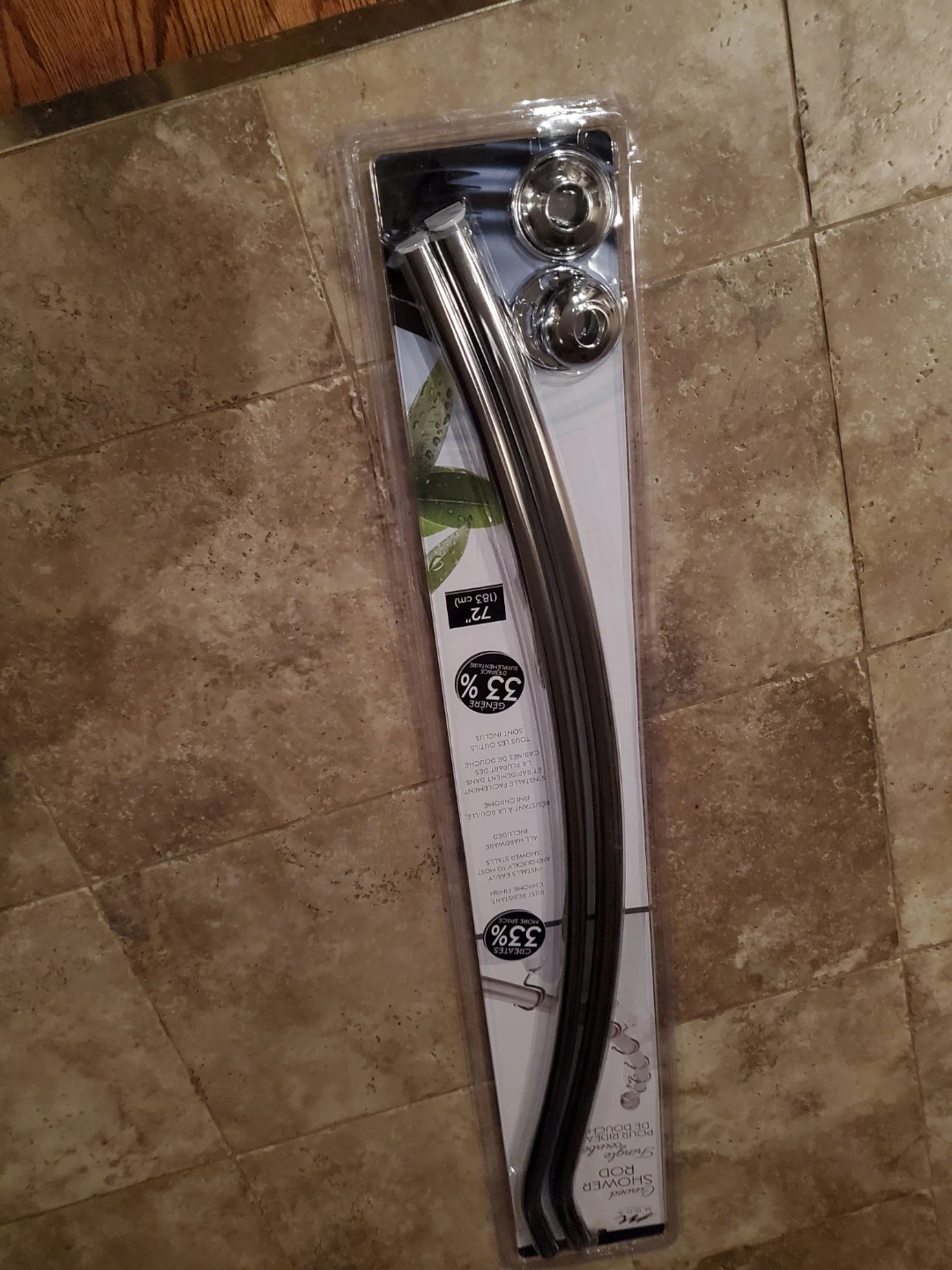 Moda Curved Shower Rod - 72" - photo 4
