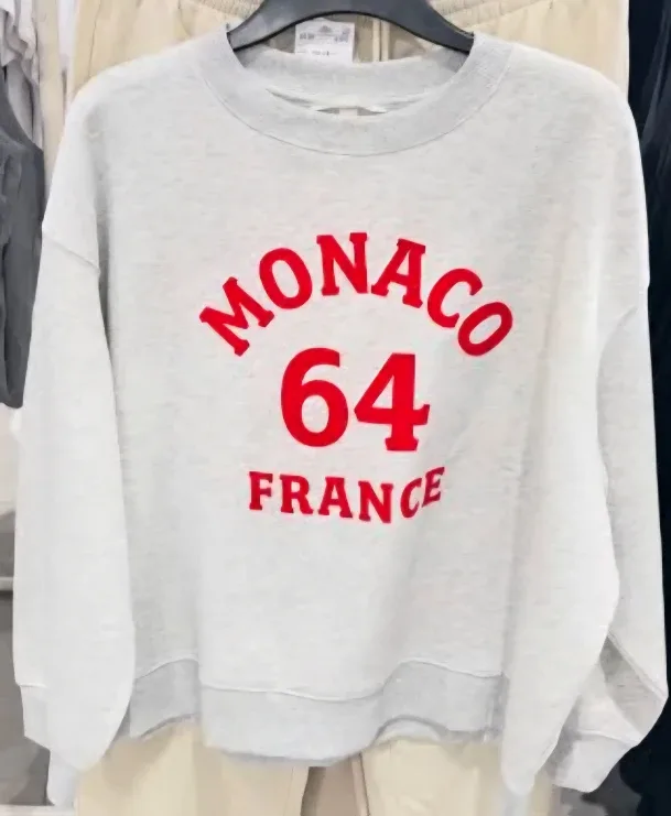 H&M Monaco 64 France Sweatshirt - Grey image indicator(4)