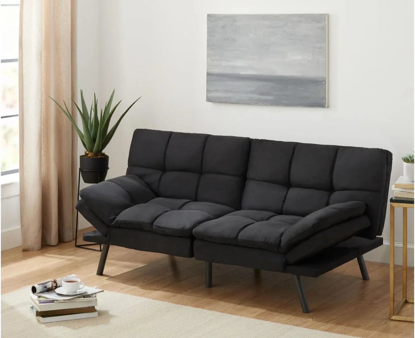 Black Futon Couch