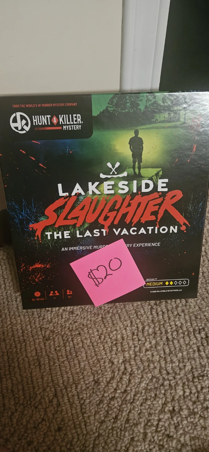 Hunt A Killer: Lakeside Slaughter Murder Mystery Game