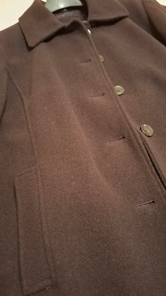 Brown Wool Blend Coat image indicator(7)