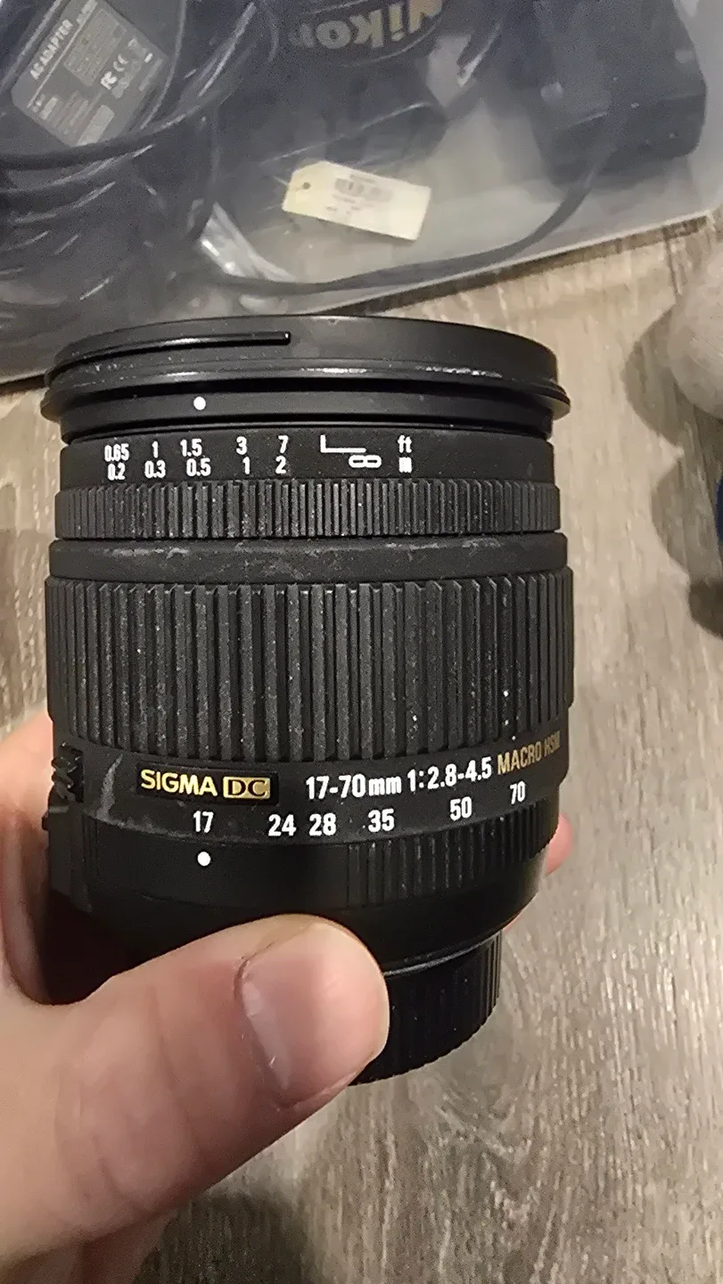 Sigma DC 17-70mm 1:2.8-4.5 Macro HSM Lens