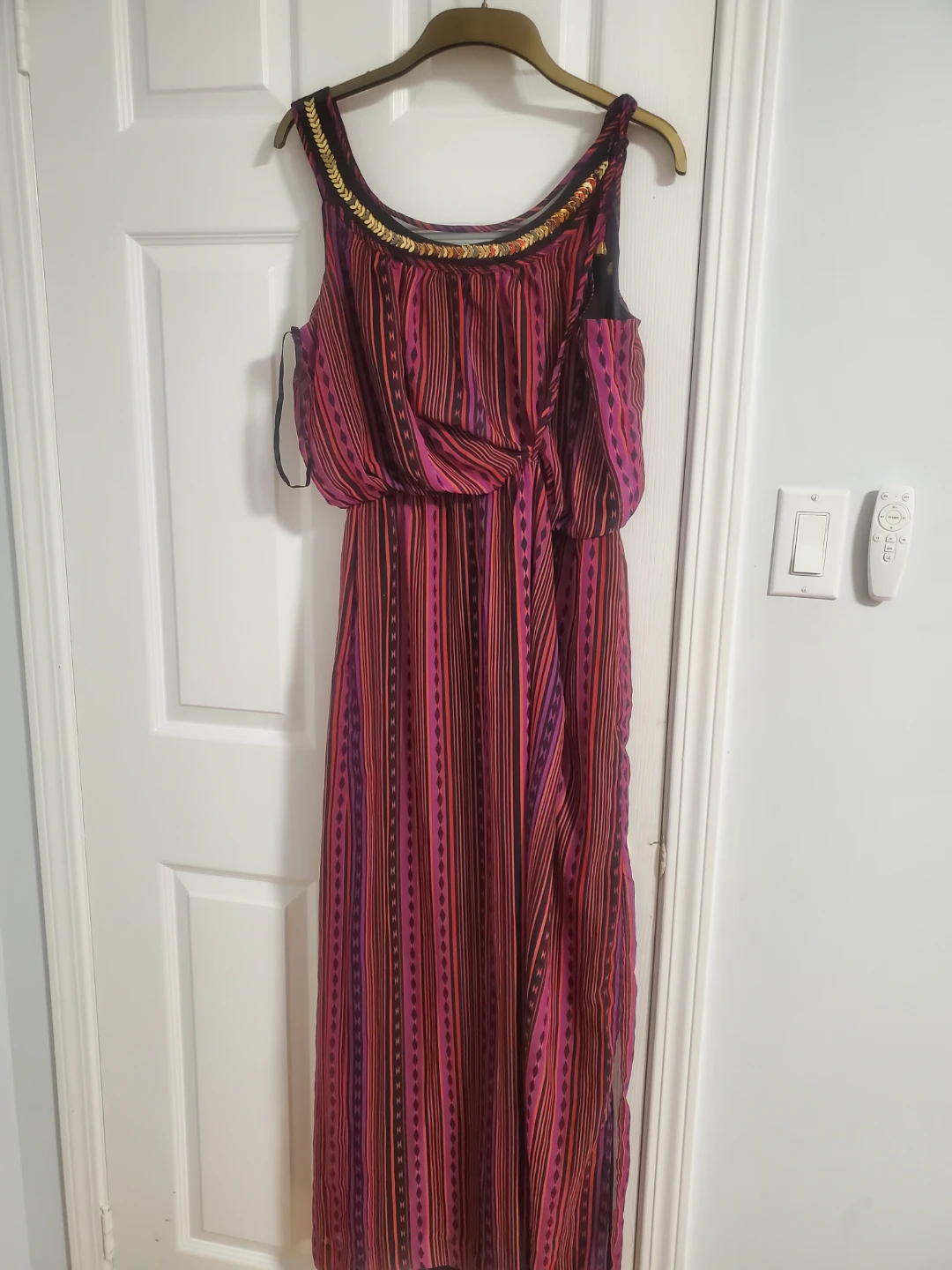 Striped Maxi Dress