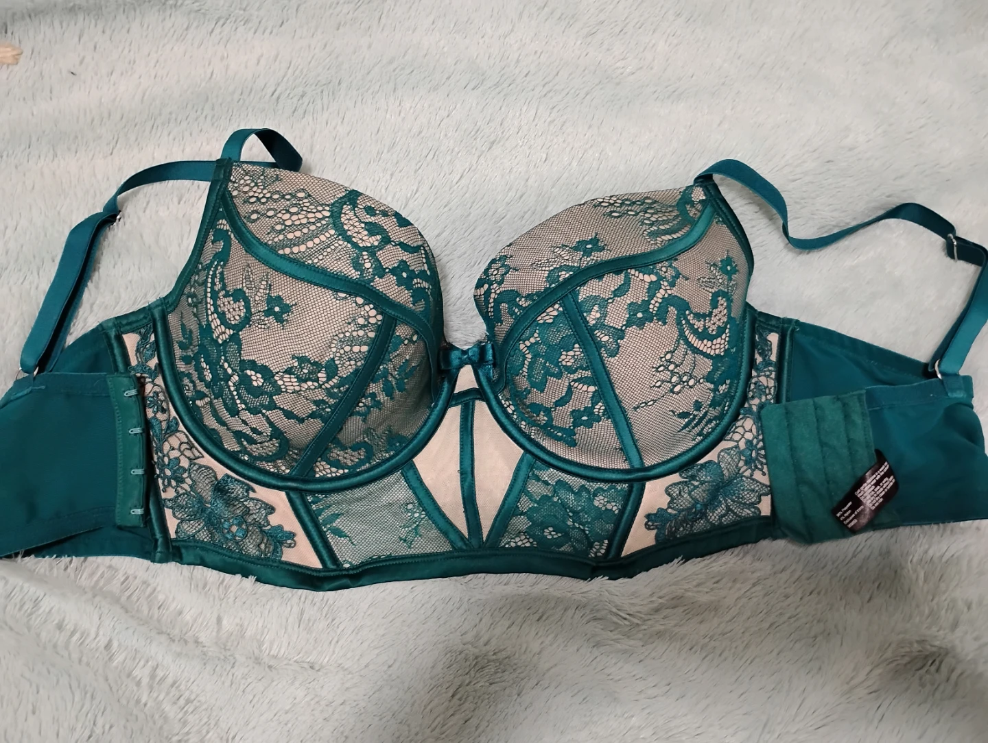 Bras N Things 12DD/34DD Bra - Emerald Green