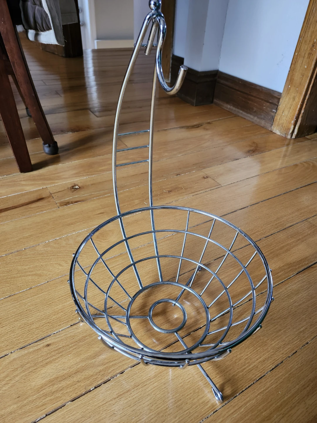 Chrome Fruit Basket with Banana Hook - photo 2