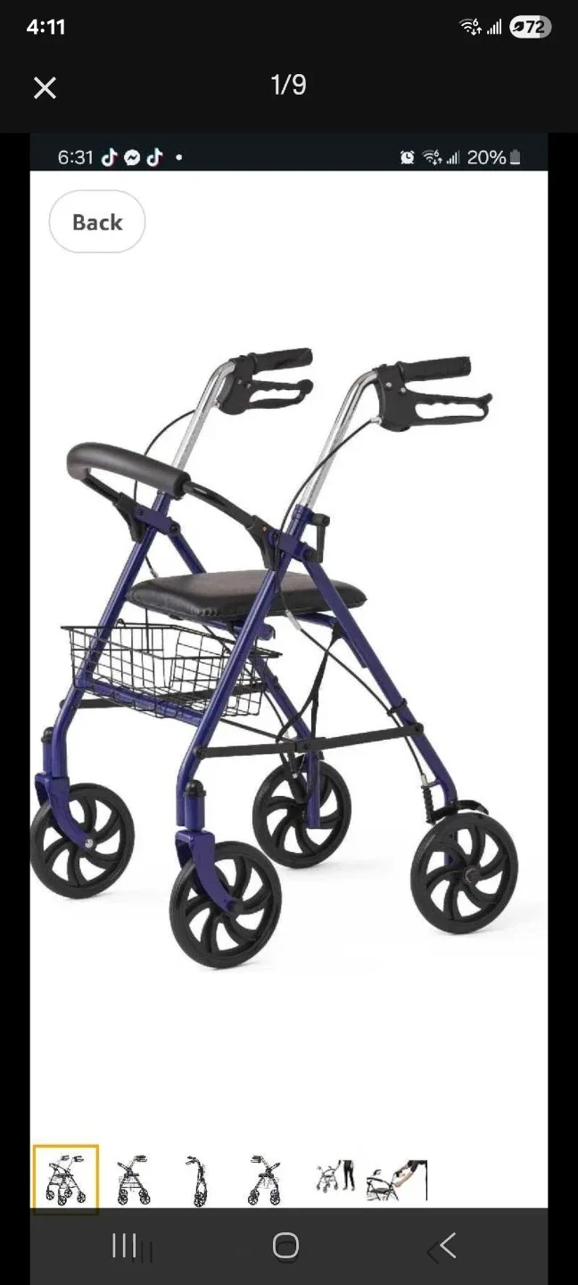 Guardian rollator walker brand new