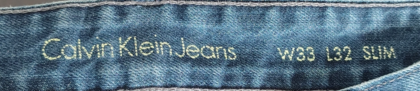 Men's 33Wx32L Blue Designer Jean's - photo 3