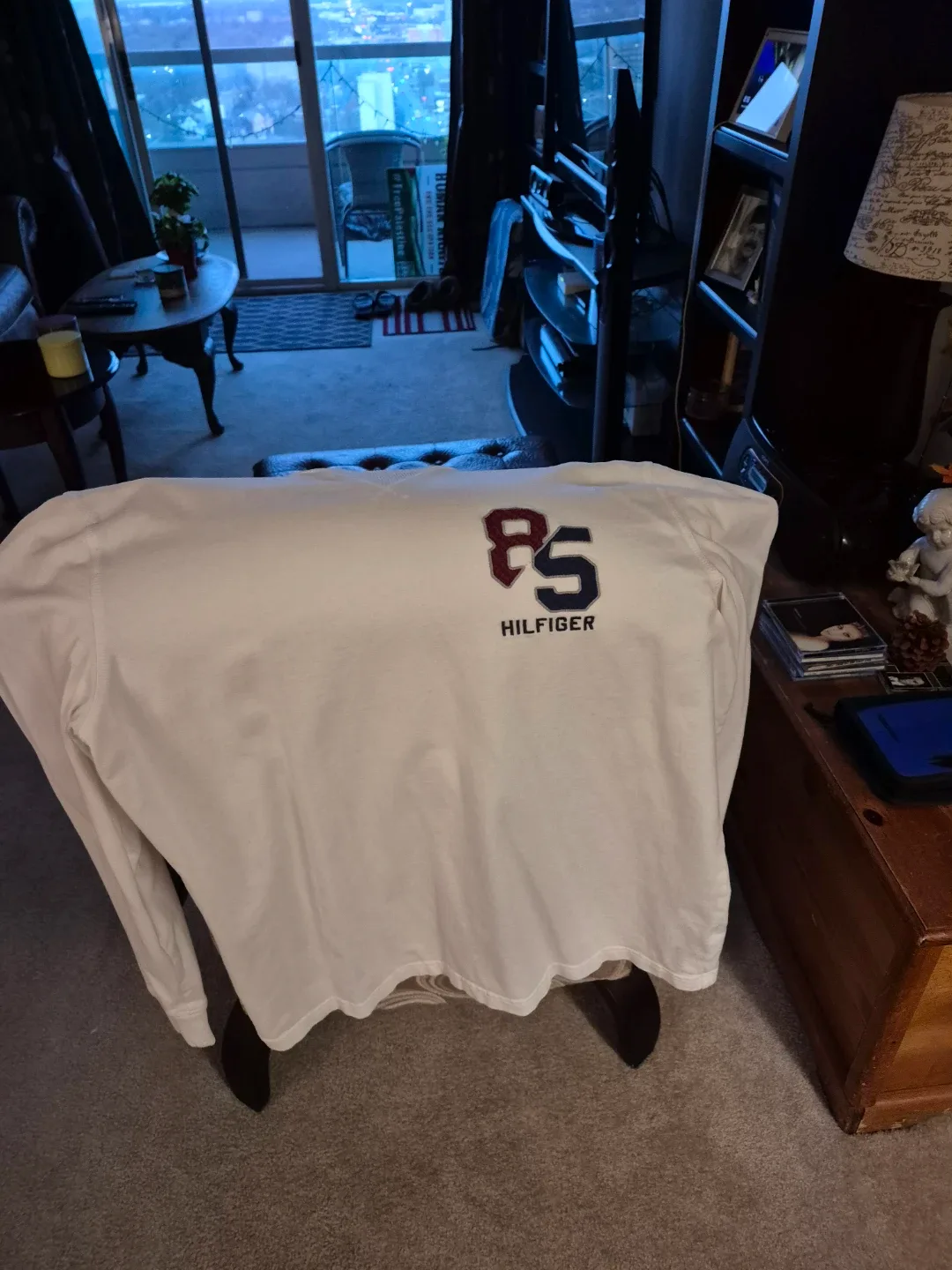 Tommy Hilfiger White Long Sleeve-XL #Cleanout image indicator(7)