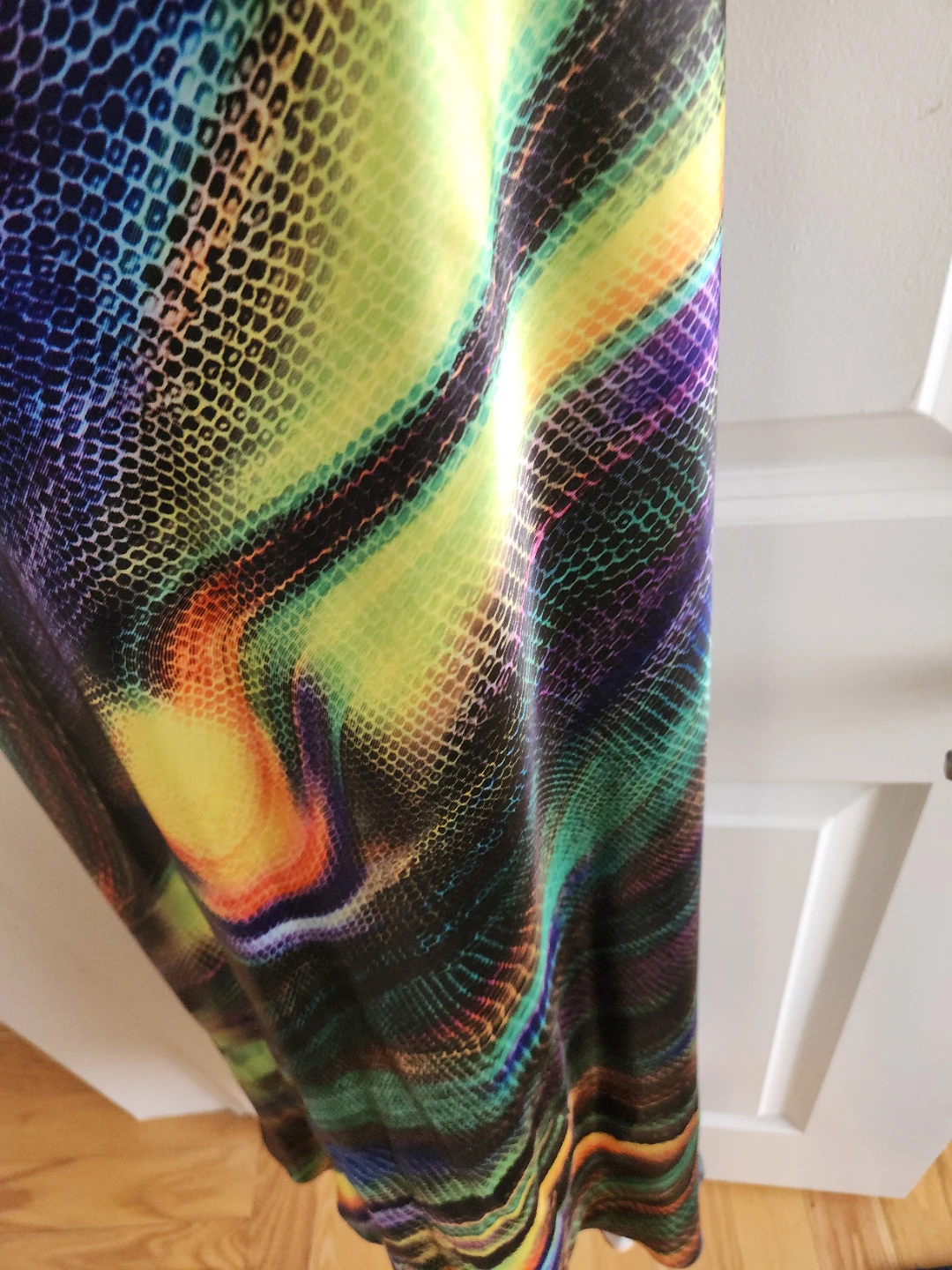 Patterned Formal Dress. Size M-L - photo 4