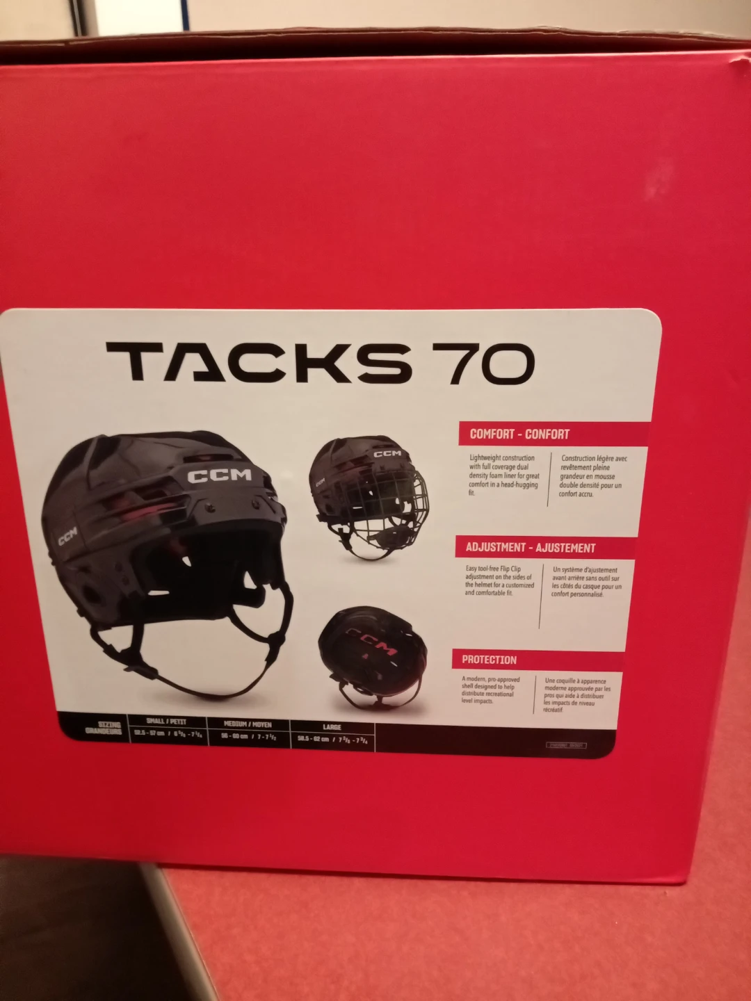 CCM Tacks 70 Hockey Helmet - Size L - photo 2