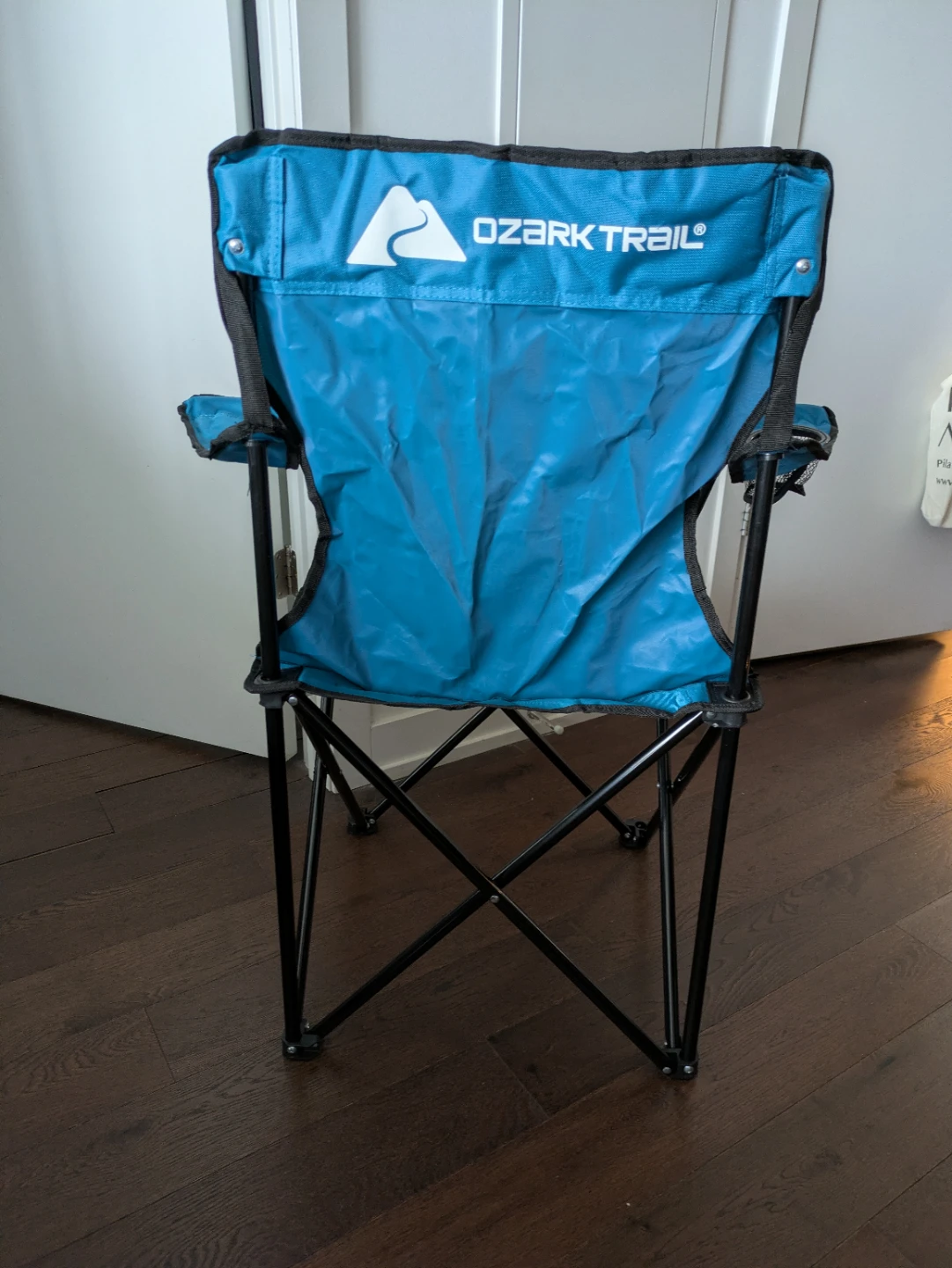 2x Camping Chair with Carry Bag (blue) - photo 2