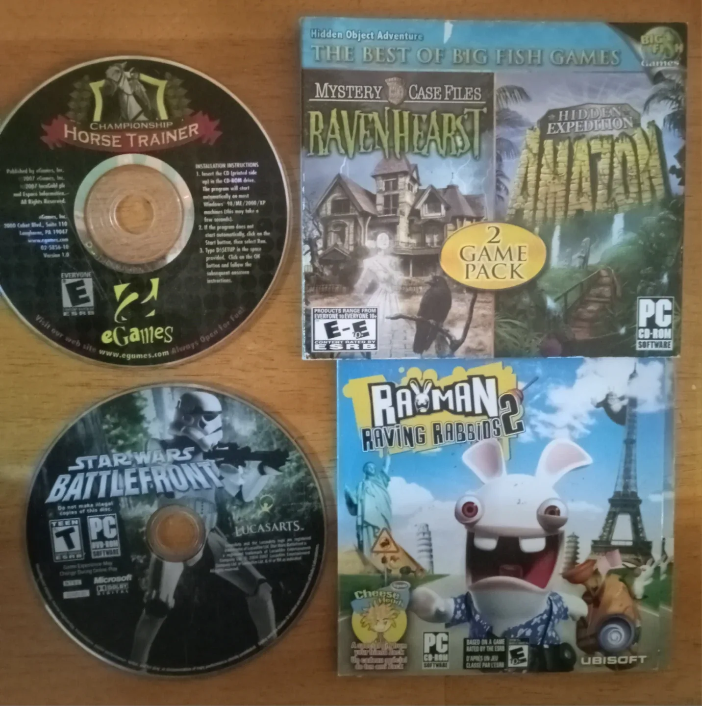 PC Games: Horse Trainer, Ravenhearst, Rayman, Star Wars