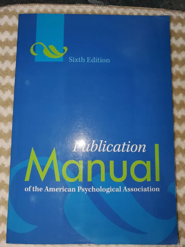 APA Publication Manual