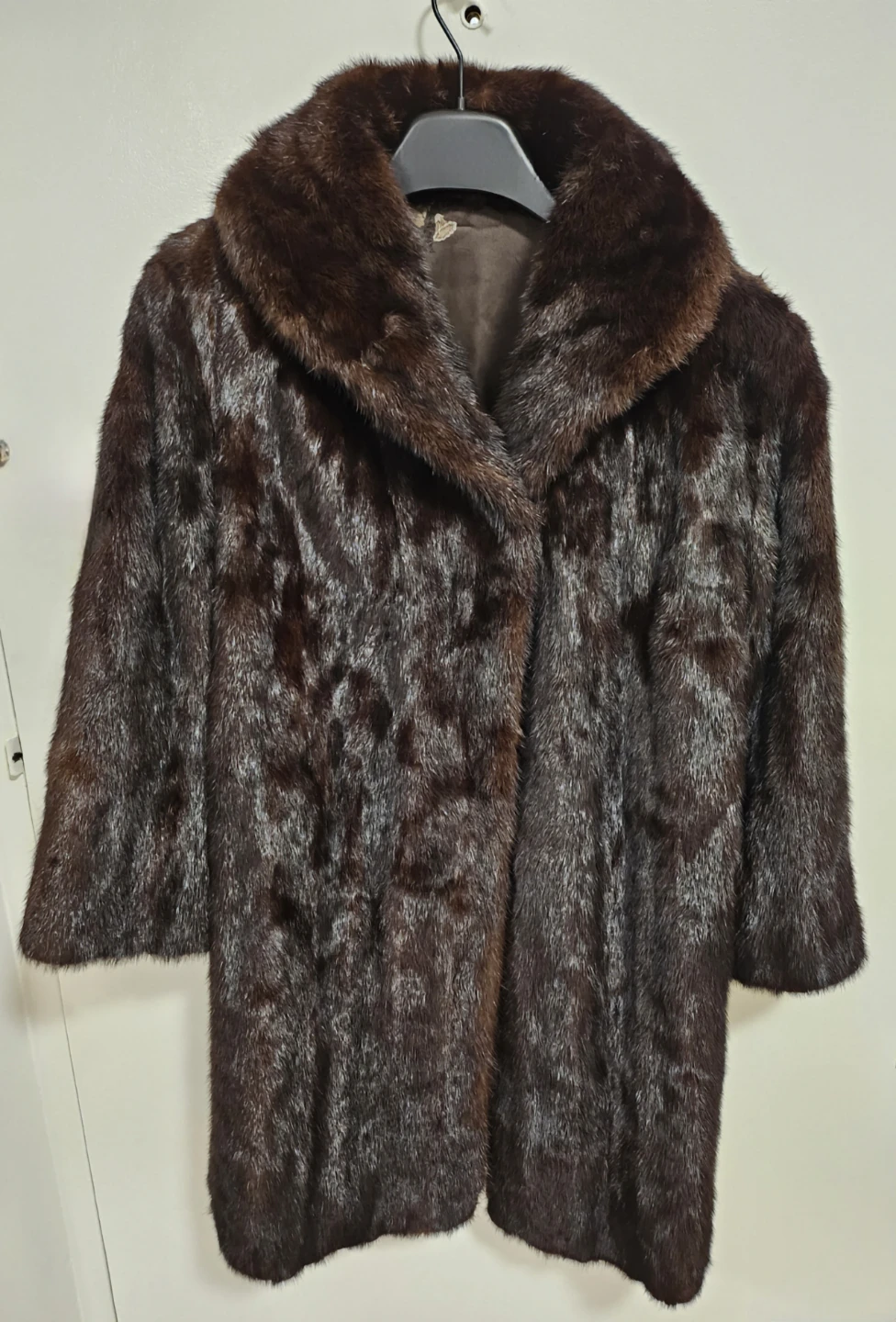 real fur coat