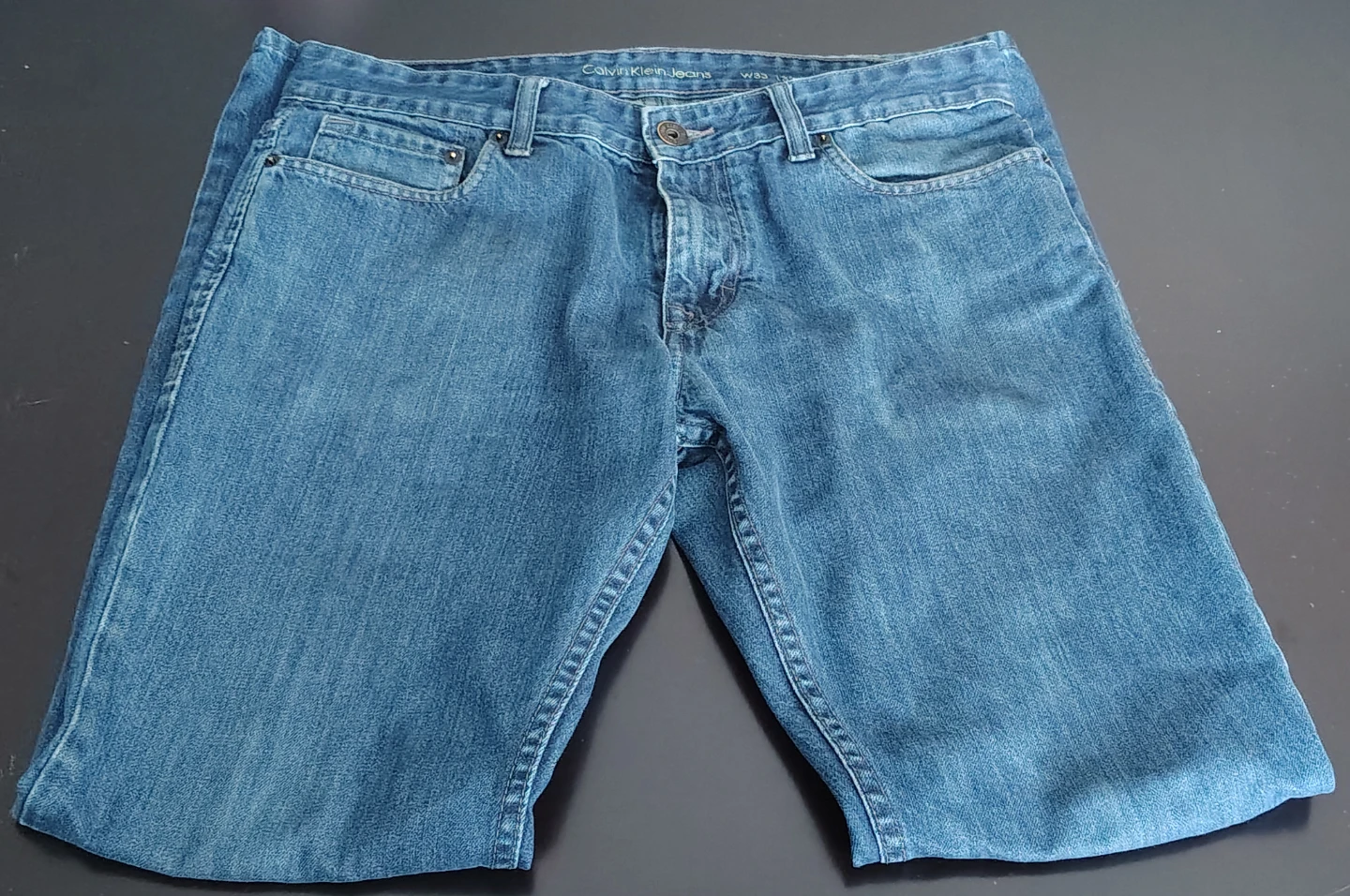 Men's 33Wx32L Blue Designer Jean's