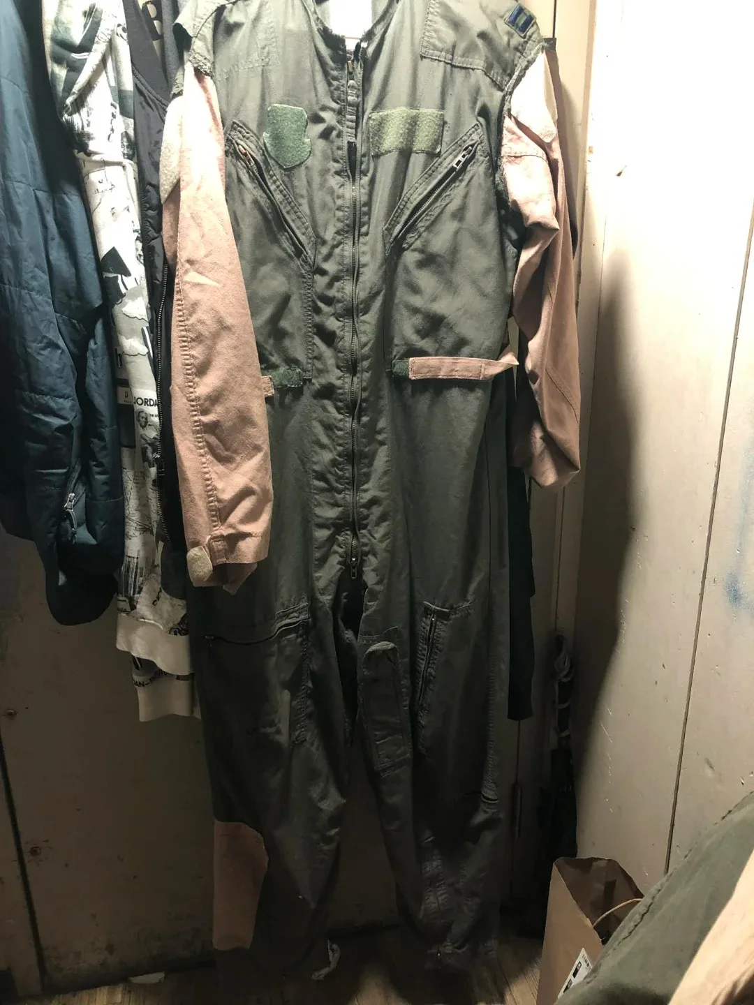Olive Green Flight Suit