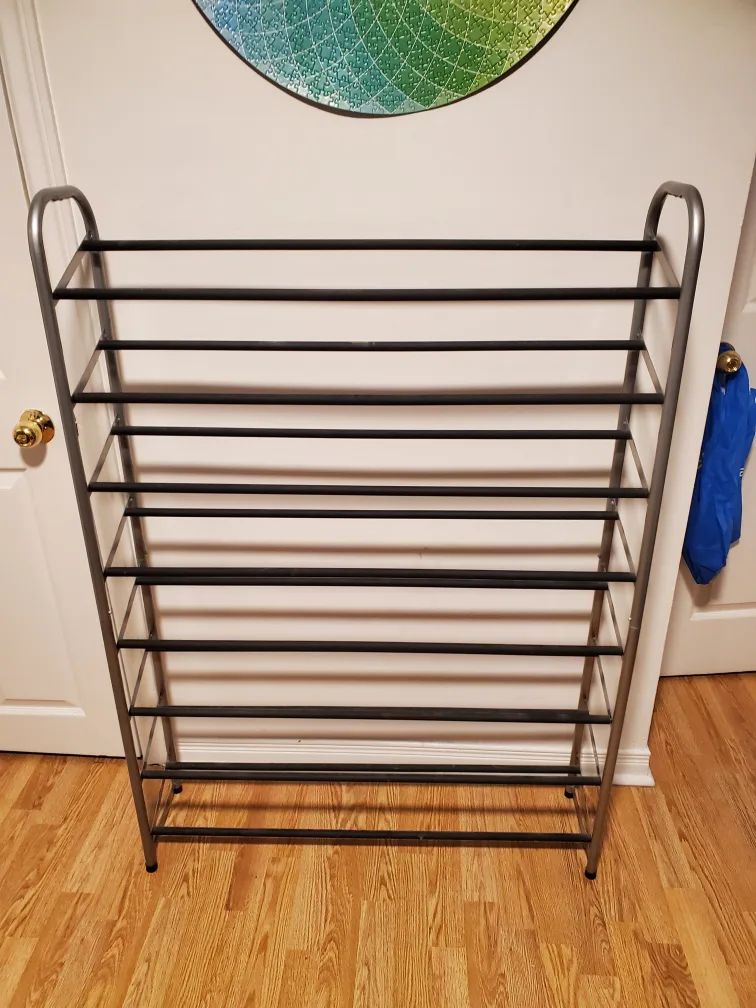 Metal Shoe Rack - Great Condition!