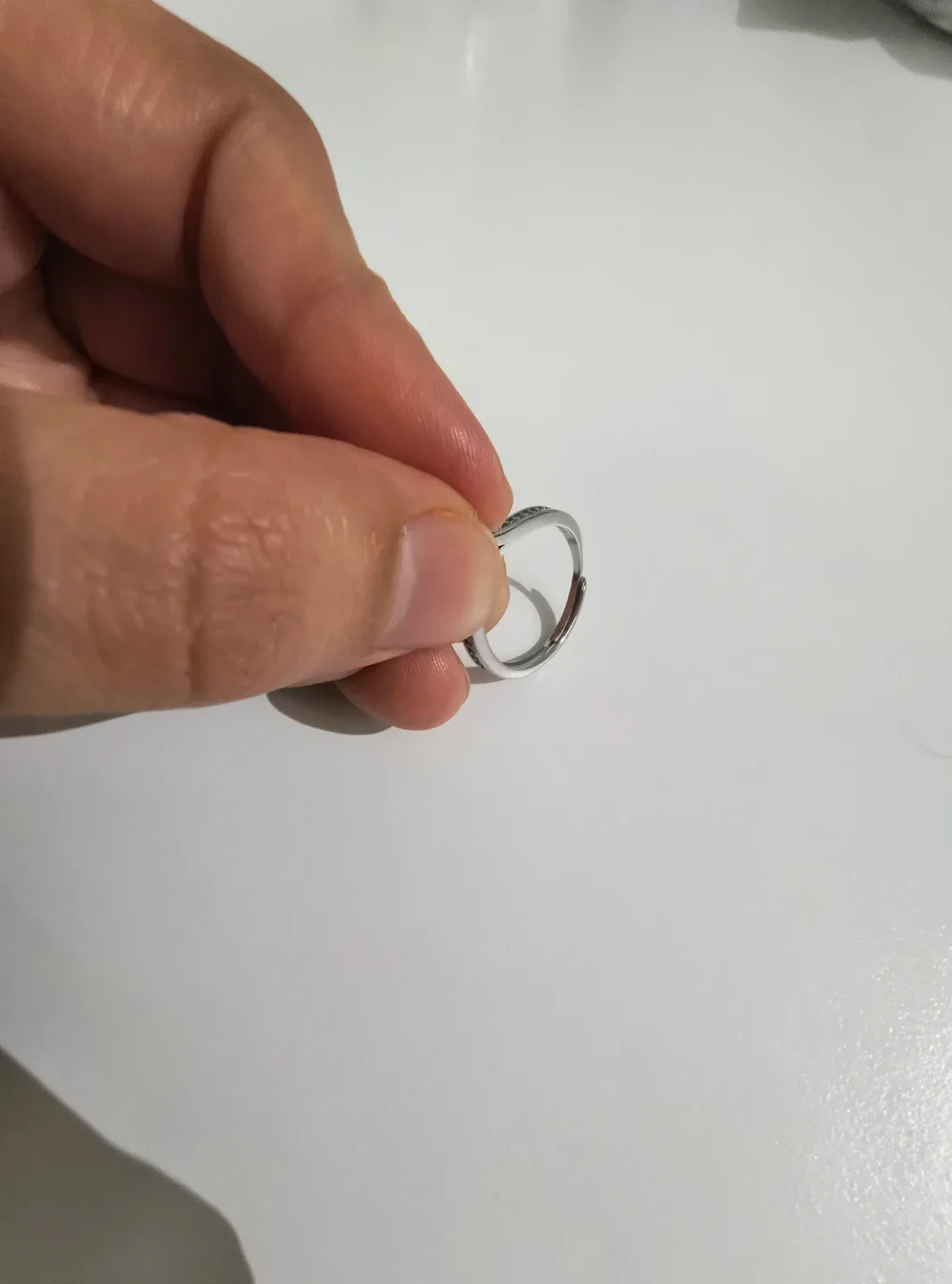 Silver Ring with Stone image indicator(4)