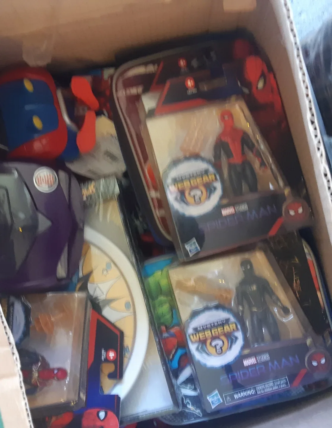 Marvel Studios Spider-Man Mystery Web Gear Figures