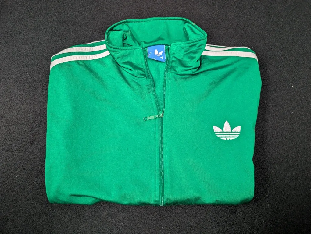 Vintage Adidas Green Track Jacket image indicator(5)