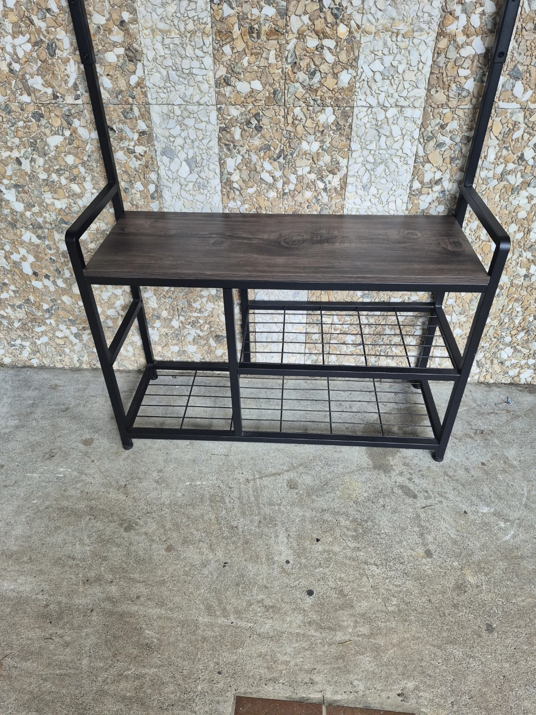 Hall Tree with Bench & Coat Rack - photo 3