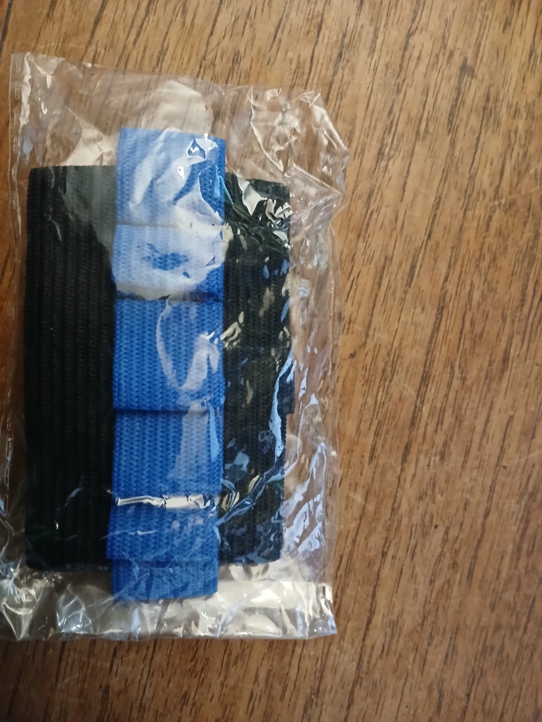 Elastic nerf holder  Wraps - Black & Blue