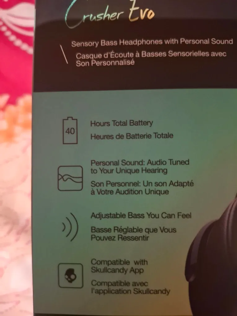 New Skullcandy Crusher Evo Headphones image indicator(2)