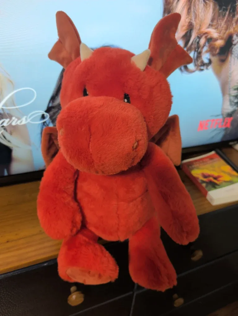 Red Dragon Plush Toy #Cleanout