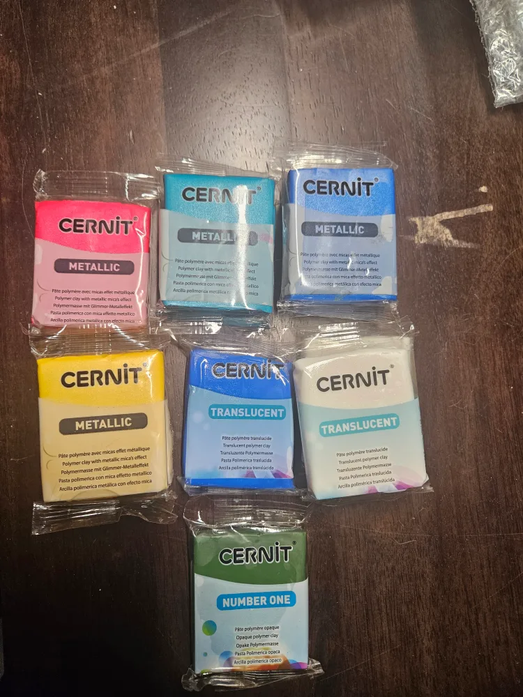 Cernit Polymer Clay + Sculpey Tools Bundle image indicator(2)