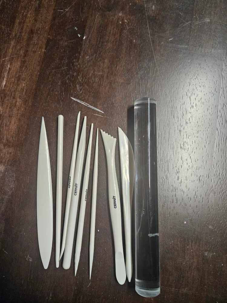 Cernit Polymer Clay + Sculpey Tools Bundle image indicator(10)