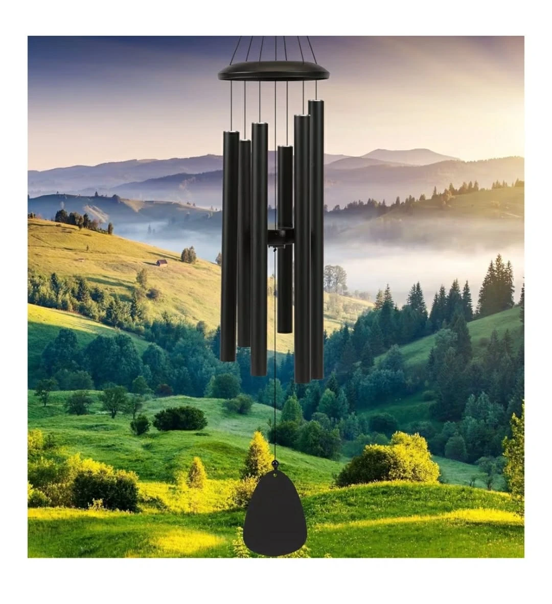 Wind Chimes Deep Tone, 32" Tall