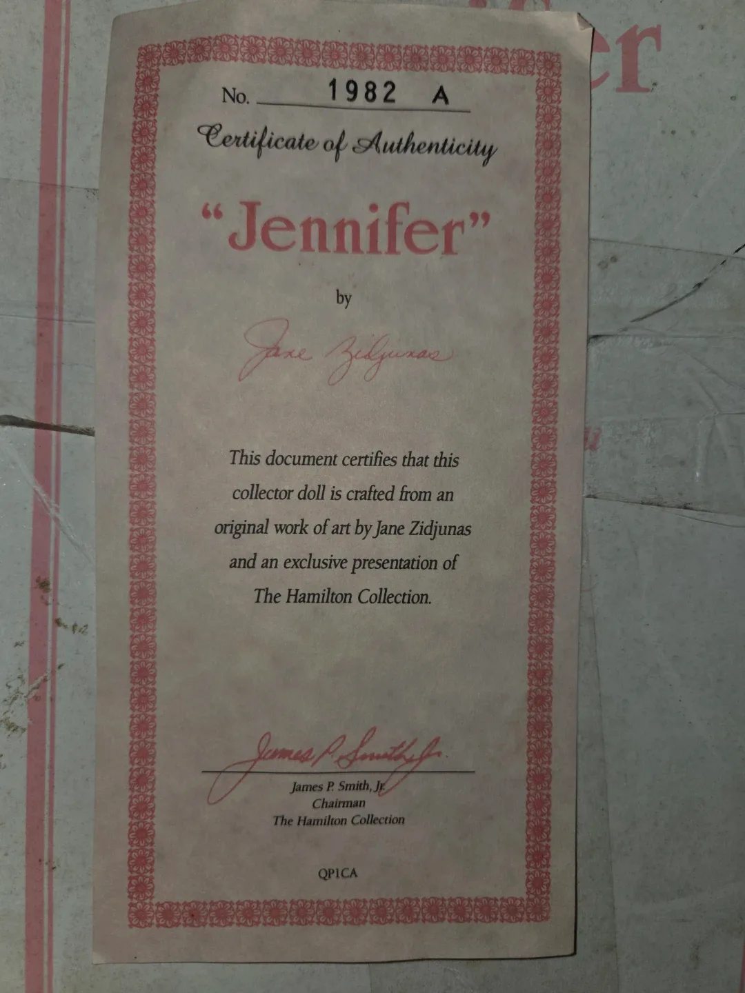 #Cleanout The Hamilton Collection Jennifer Doll image indicator(7)