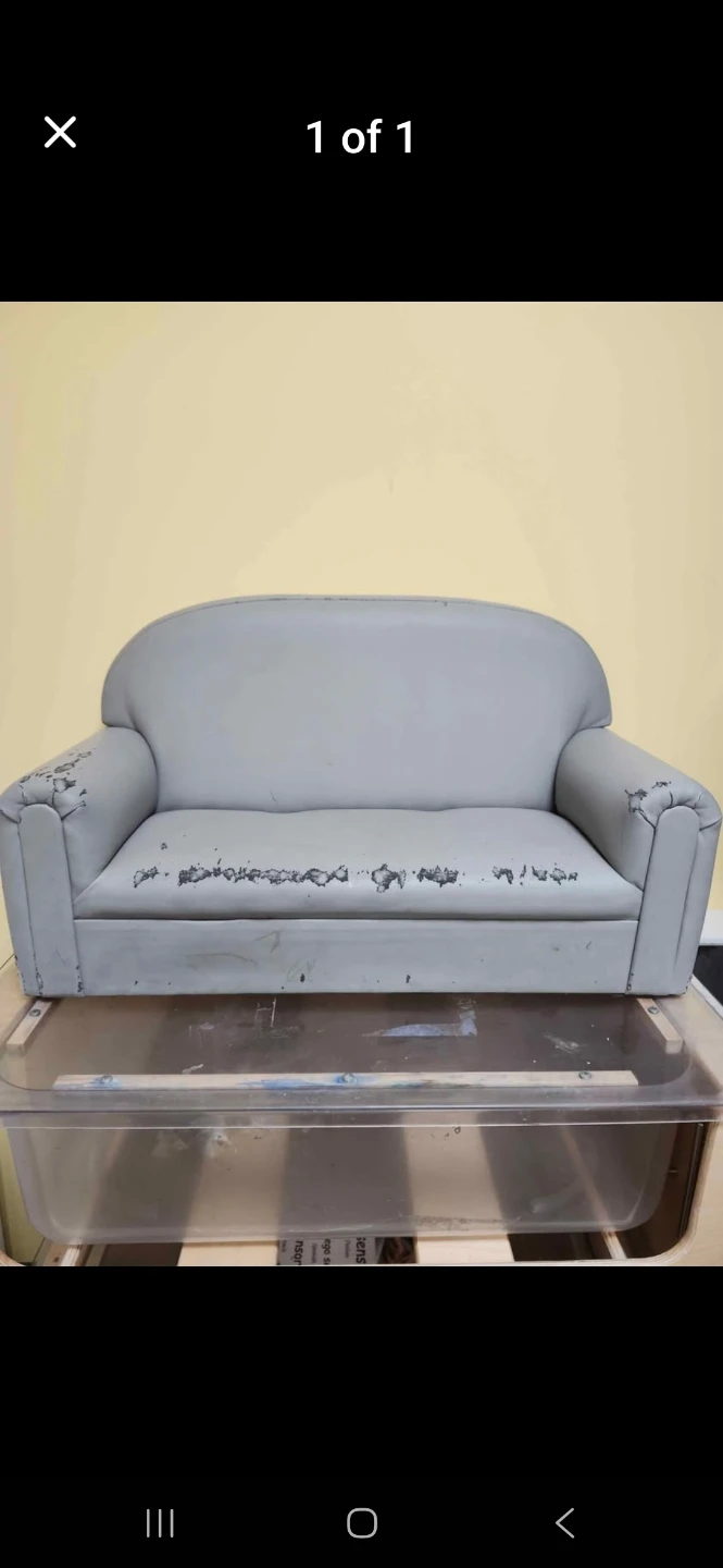 Grey Childrens Couch