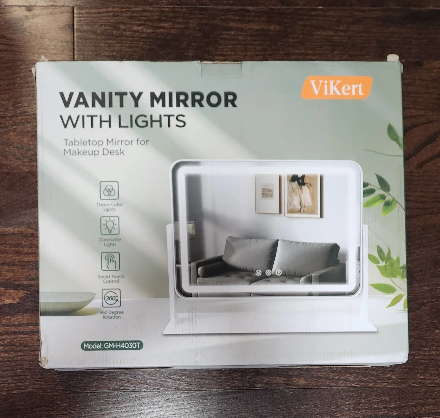 Vanity Mirror with Lights 5X Magnification Spot Mirror(NEW) image indicator(5)