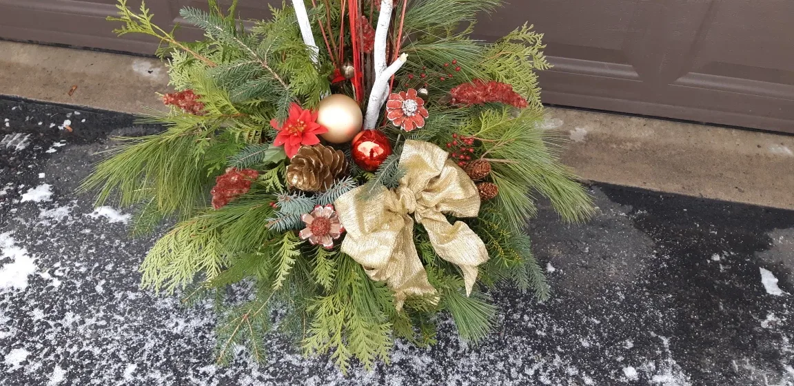 🤩Weekend sale!! Christmas Outdoor Planter image indicator(2)