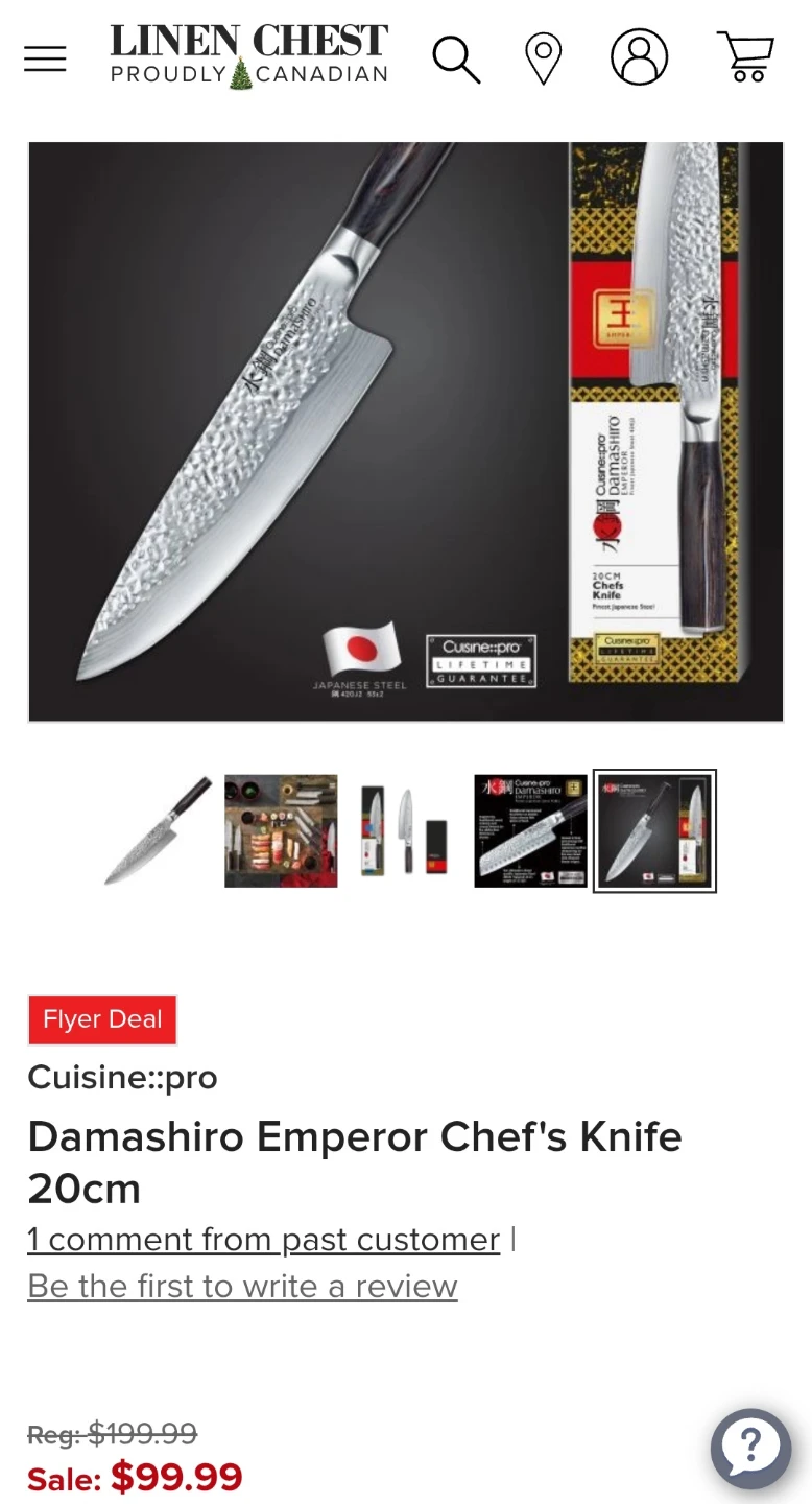 New Cuisine::pro Damashiro Emperor Santoku Knife 14cm - photo 4