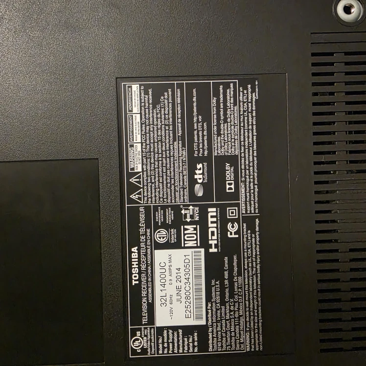Toshiba 32L1400UC 32" TV - photo 3