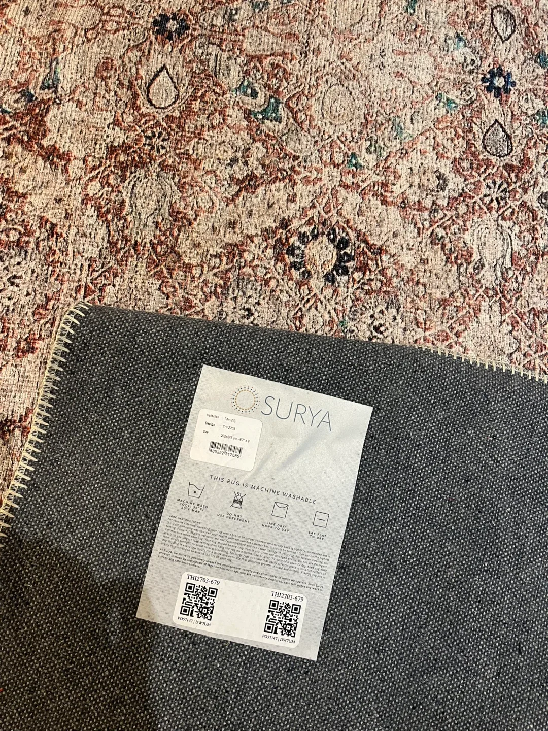 Surya Tanais Area Rug 6'7" x 9'