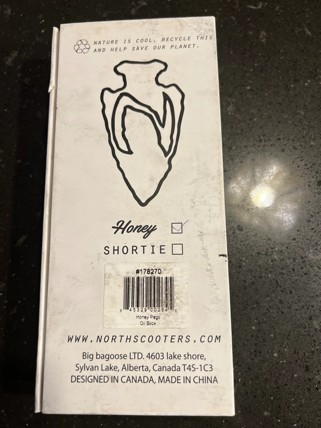 North Scooters Honey Peg Set - Oil Slick - photo 3