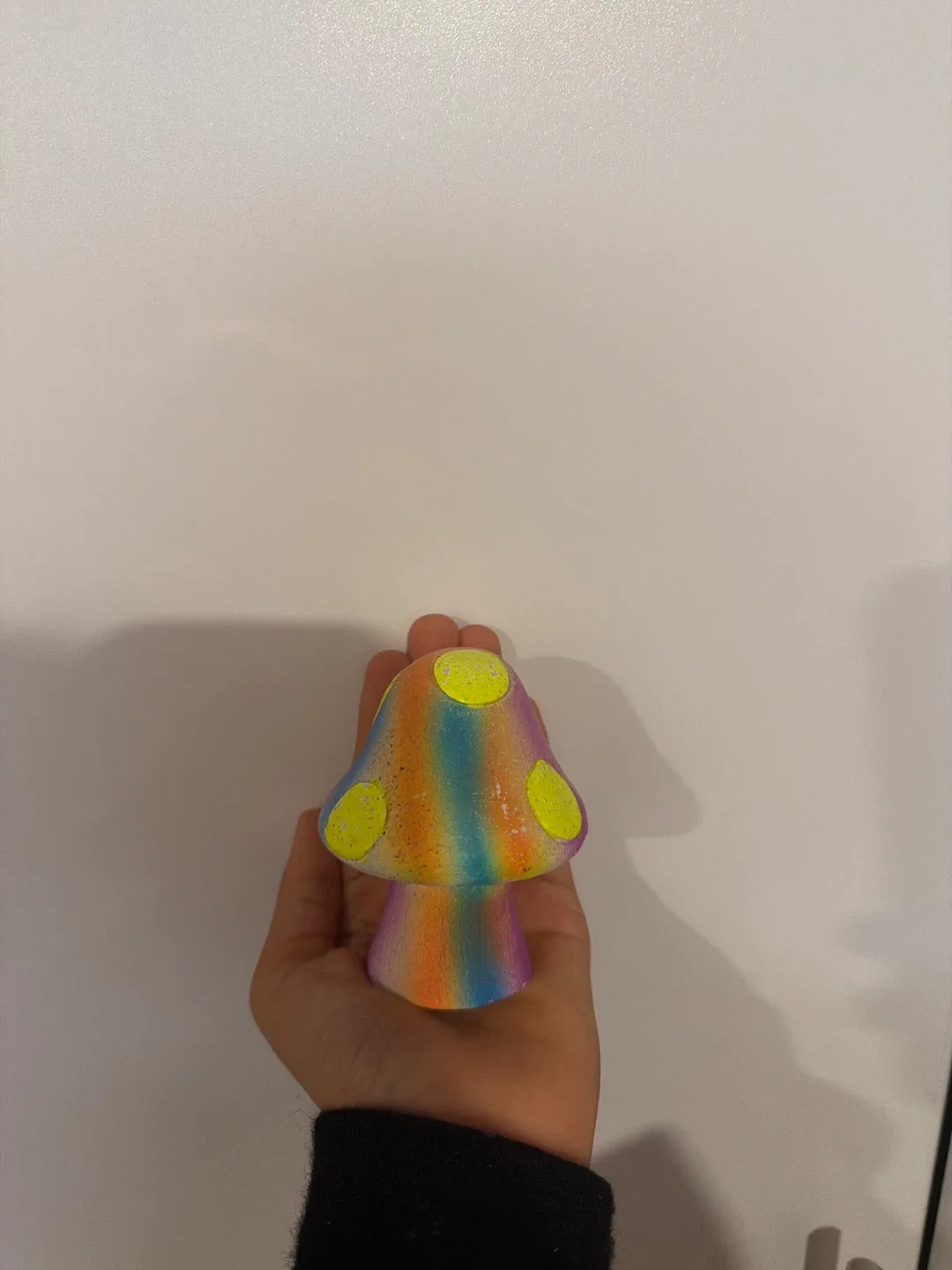 Rainbow Mushroom Decor