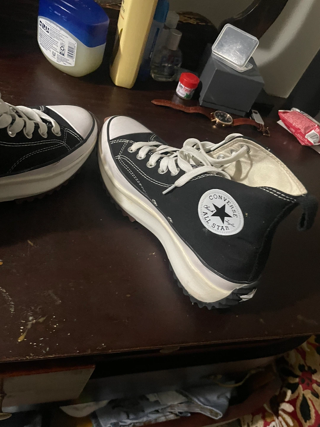 Converse Run Star Hike High Top - Black, Size 8.5 - photo 4