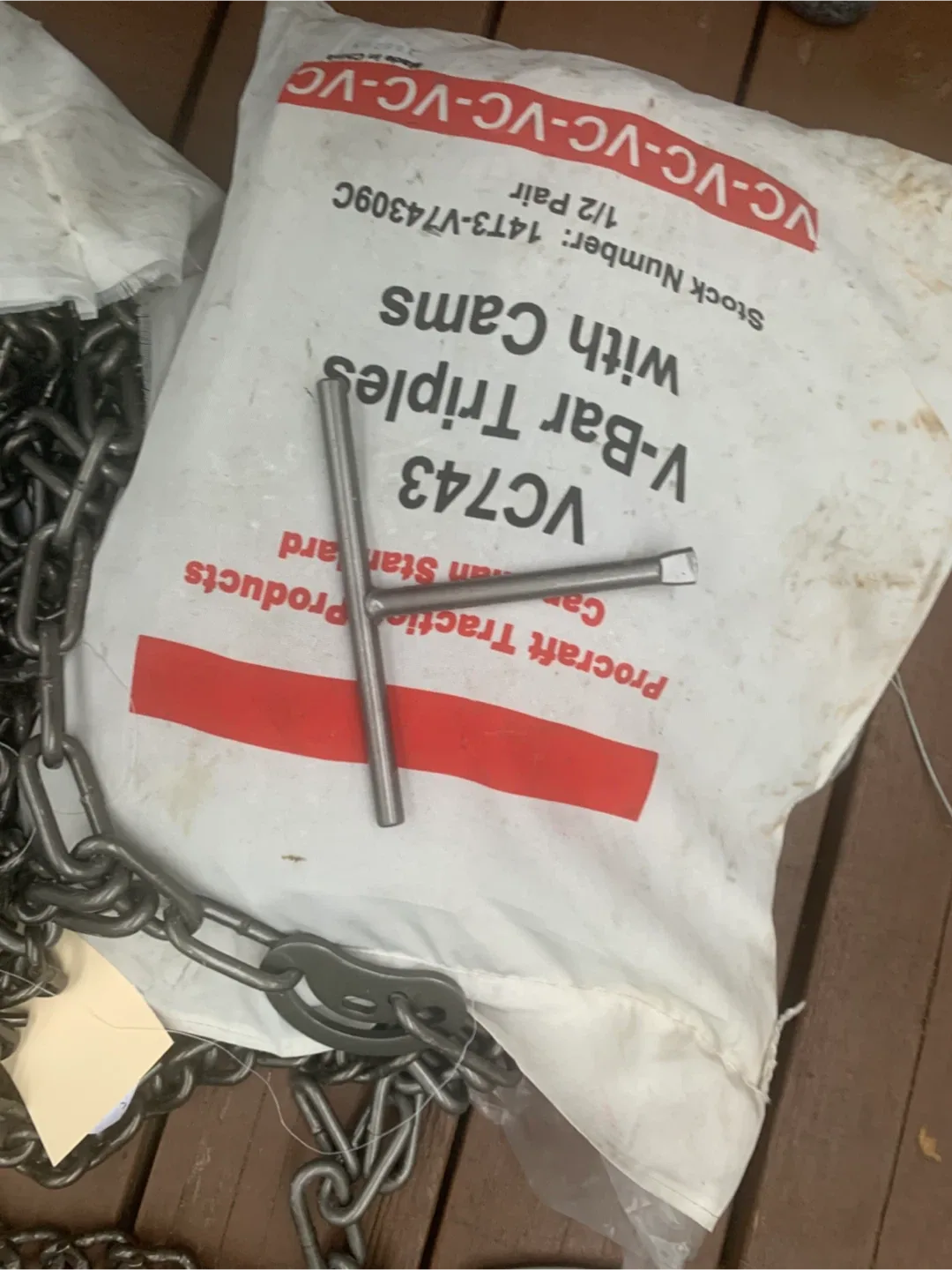 Procraft Traction VC743 V-Bar Triples with Cams image indicator(5)