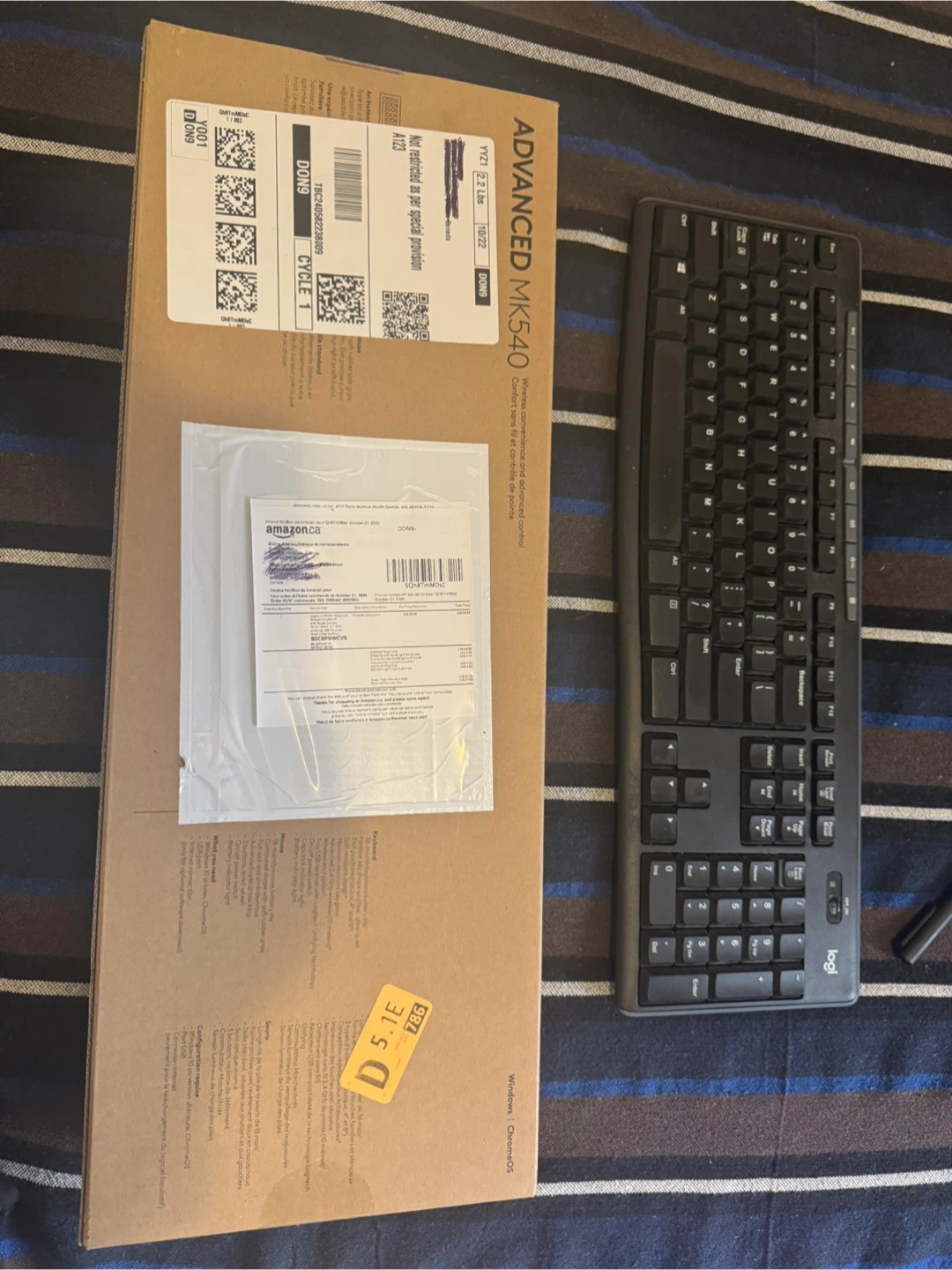Logitech MK540 Advanced Wireless Keyboard & Mouse - New! - photo 2
