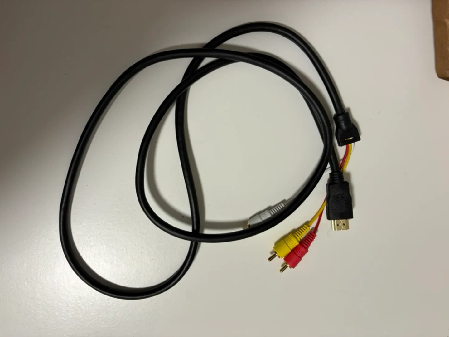 HDMI to RCA Cable - Black